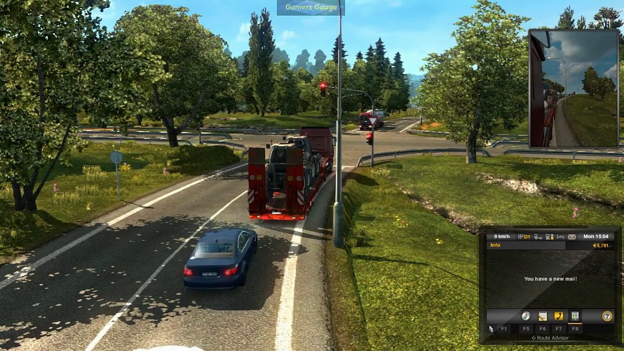 Euro Trucks Simulator 2 - Deliver trucks from Bremen - Osnabrück
