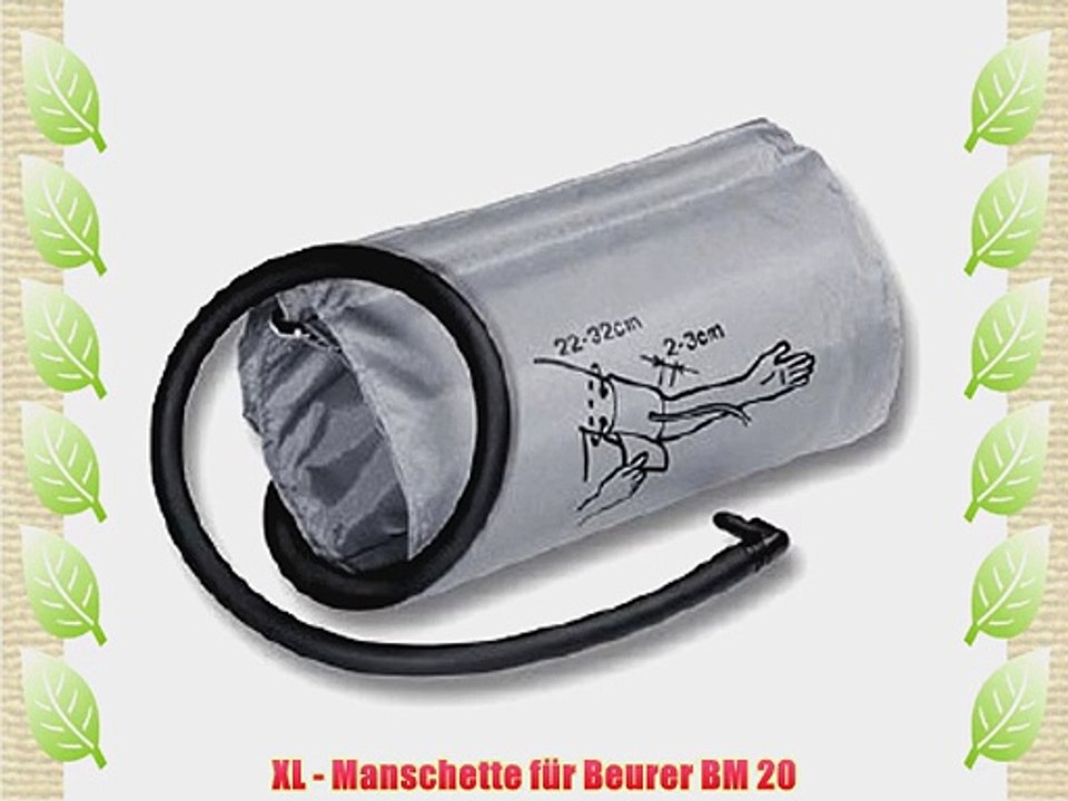 XL - Manschette f?r Beurer BM 20