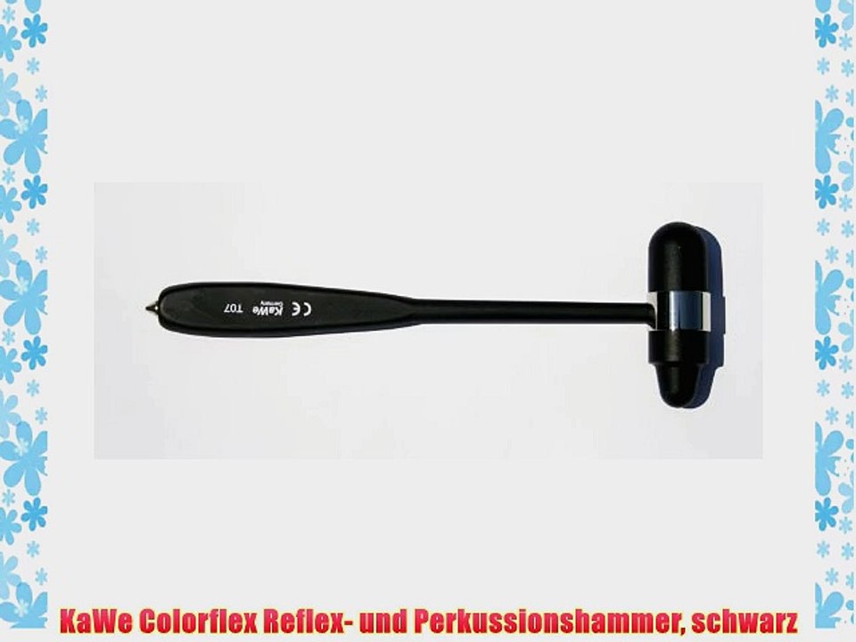 KaWe Colorflex Reflex- und Perkussionshammer schwarz