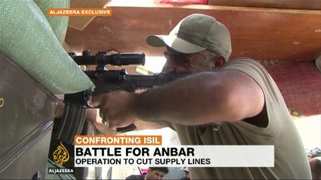 Twin blasts in Iraq's Anbar province kill dozens