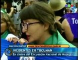 Miles de mujeres debaten sobre el aborto en Tucumán
