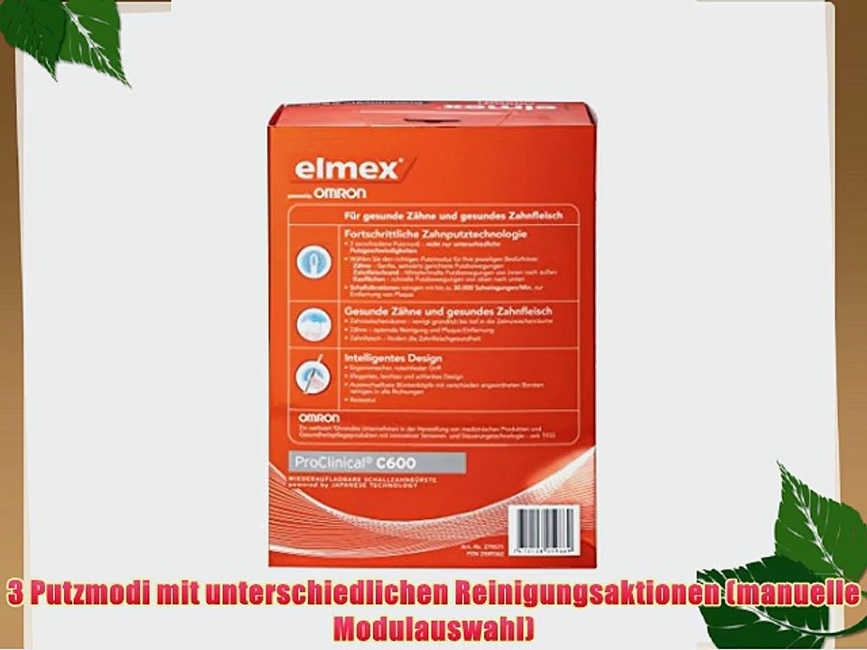 Elmex C600 ProClinical elektrische Zahnb?rste