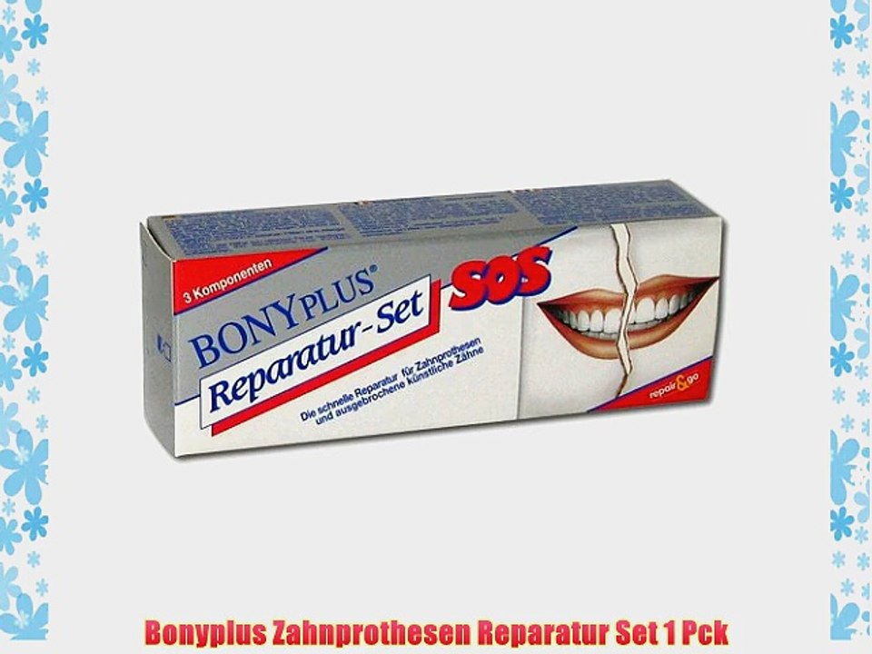 Bonyplus zahnprothesen reparatur set 1 pck