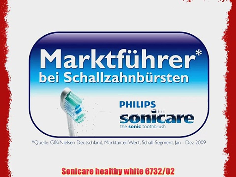 Sonicare healthy white 6732/02