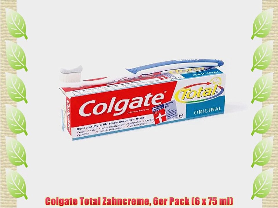 Colgate Total Zahncreme 6er Pack (6 x 75 ml)