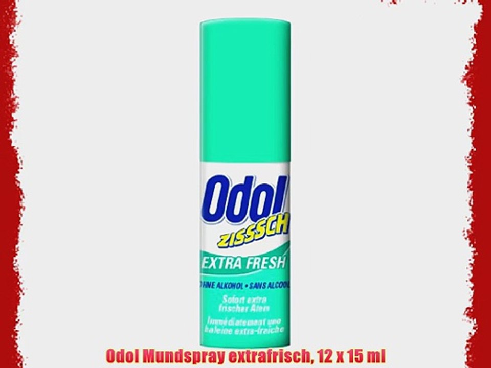 Odol Mundspray extrafrisch 12 x 15 ml
