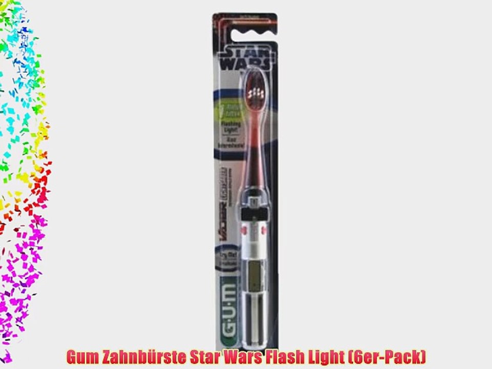 Gum Zahnb?rste Star Wars Flash Light (6er-Pack)