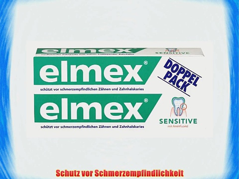 Elmex SENSITIVE Zahnpasta Doppelpack (2 x 75ml)