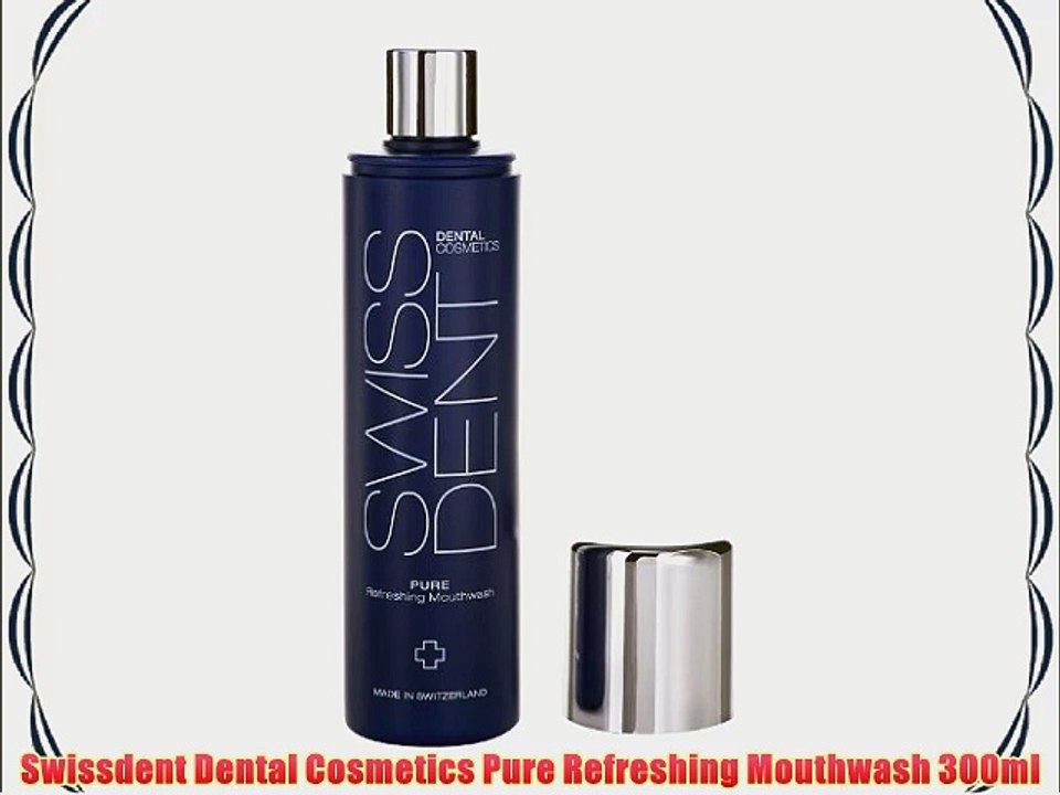 Swissdent Dental Cosmetics Pure Refreshing Mouthwash 300ml