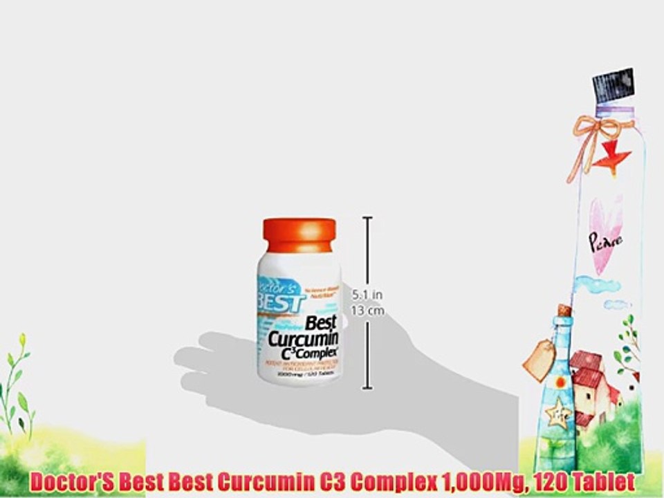 Doctor'S Best Best Curcumin C3 Complex 1000Mg 120 Tablet