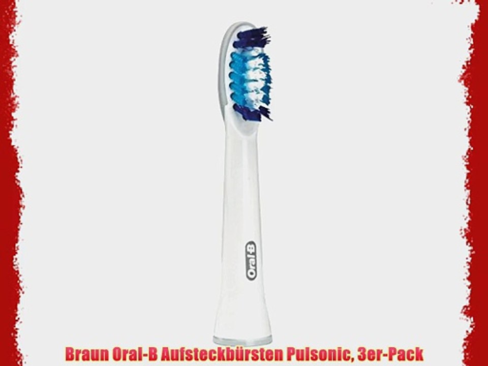 Braun Oral-B Aufsteckb?rsten Pulsonic 3er-Pack