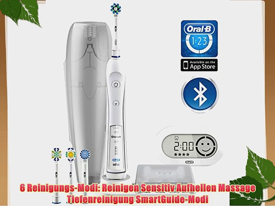 Braun Oral-B PRO 6000 Bluetooth Elektrische Zahnb?rste mit SmartGuide (Modell 2014) white box