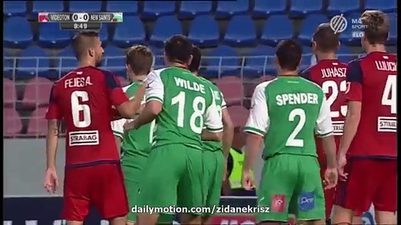 Videoton 1-1 TNS ~ [Champions League Qualification] - 22.07.2015 - All Goals & Highlights