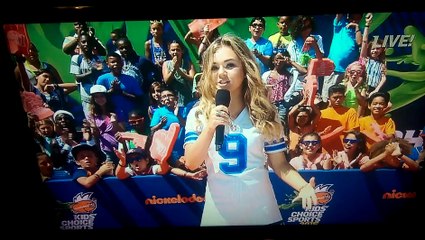 Brec Bassinger interviews Russell Wilson