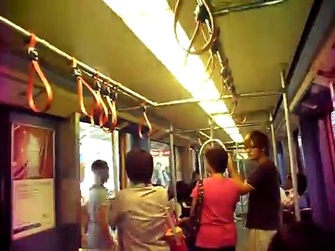 LRT Dari Stesen Masjid Jamek Ke Stesen Bandaraya