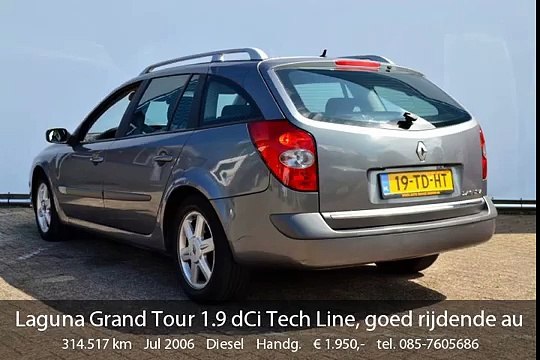Renault Laguna Grand Tour 1.9 dCi Tech Line, goed rijdende auto!