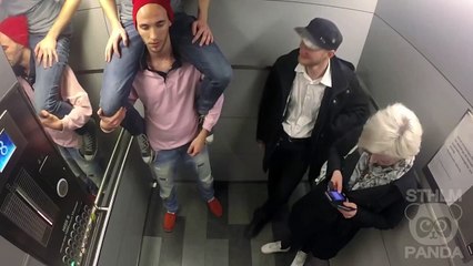 AWKWARD EPIC ELEVATOR PRANK!!! 2015 FUNNY