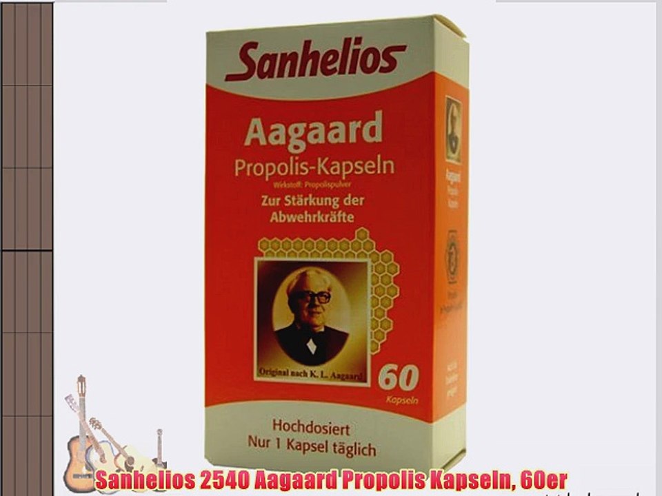 Sanhelios 2540 Aagaard Propolis Kapseln 60er