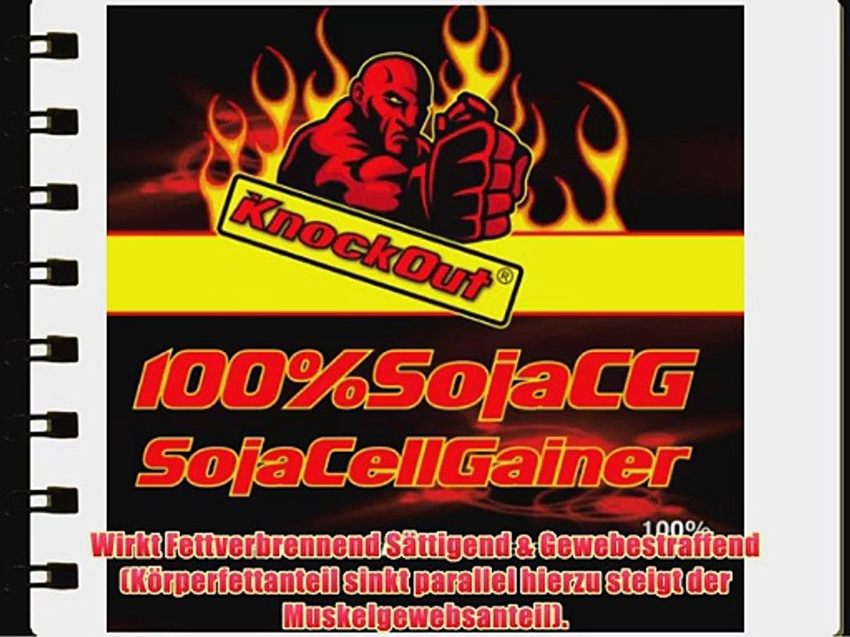 100%SojaCG - SojaCellGainer - Mehrkomponenten Protein Laktose frei - 1kg Schoko
