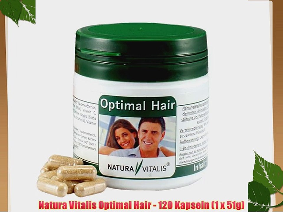 Natura Vitalis Optimal Hair - 120 Kapseln (1 x 51g)