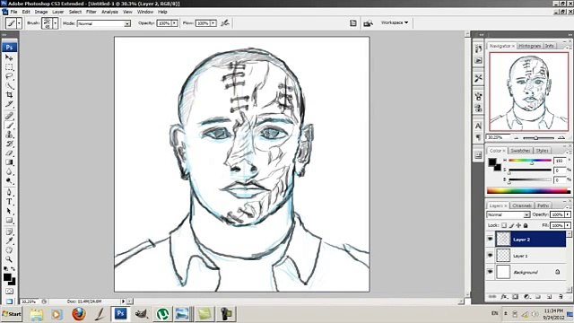 Slipknot - Duality (Speed Painting of C.T.)