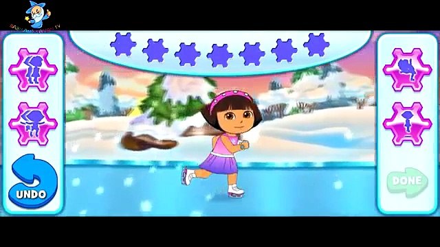 Dora The Explorer Dora Ice Skating Best Dora Games Cartoon for Baby