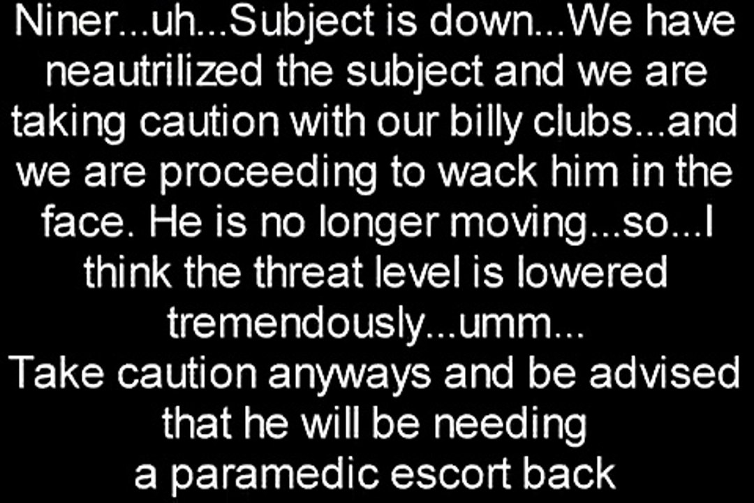 Police Scanner Recording