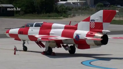 Croatian Air Force Squadron of MiG 21