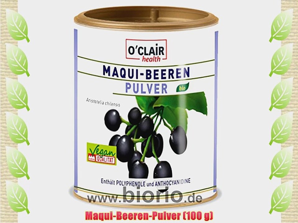 Maqui-Beeren-Pulver (100 g)