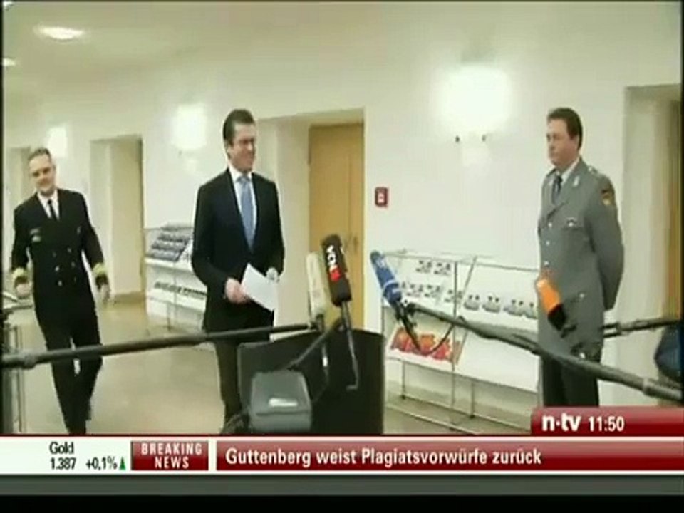 Selbstverteidigungsminister Karl-Theodor zu Guttenberg und das Plagiat