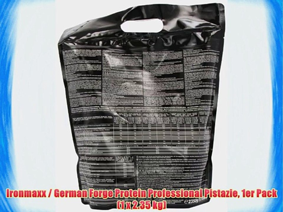 Ironmaxx / German Forge Protein Professional Pistazie 1er Pack (1 x 2.35 kg)