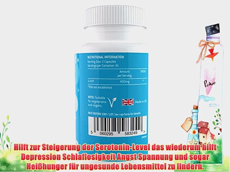 WBP 5-HTP 200mg (3 Flaschen) - Super Starker Serotonin-Booster