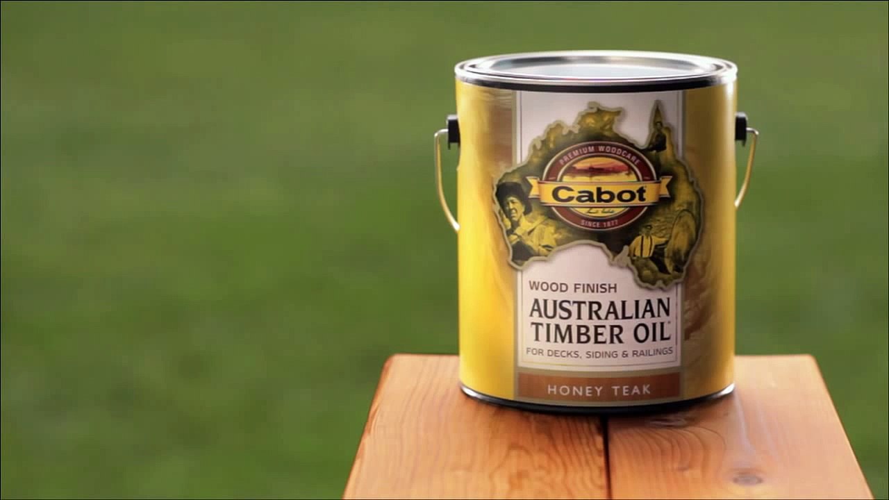 Cabot How-To: Choose Australian Timber Oil
