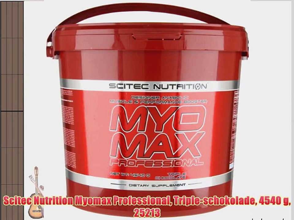 Scitec Nutrition Myomax Professional Triple-schokolade 4540 g 25213