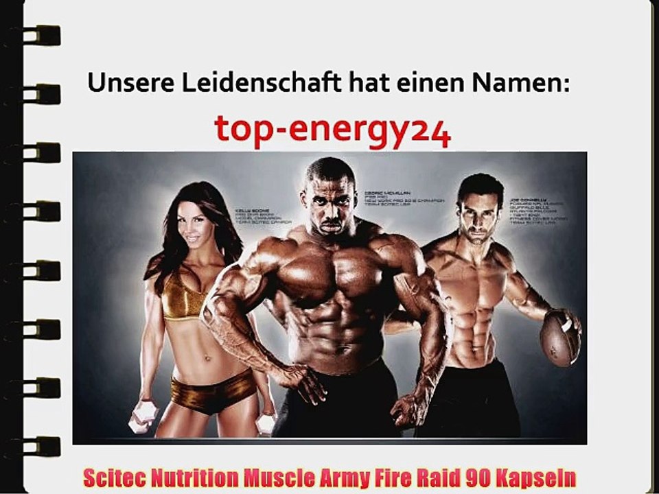 Scitec Nutrition Muscle Army Fire Raid 90 Kapseln