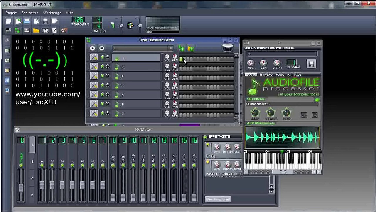 Inside LMMS Teil 4 - Sample Chopping