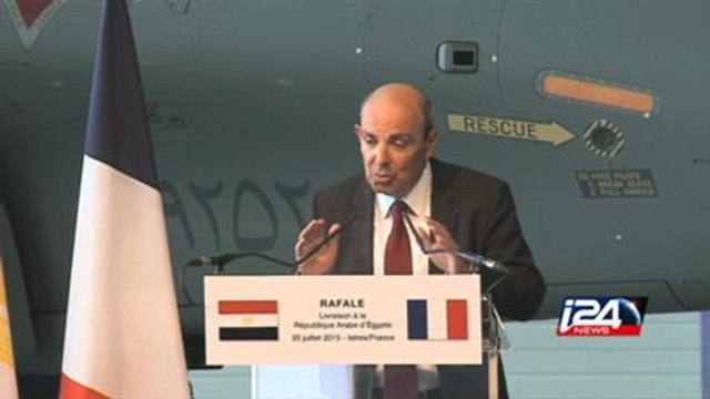 Arrivée en Egypte des trois premiers avions Rafale commandés à la France