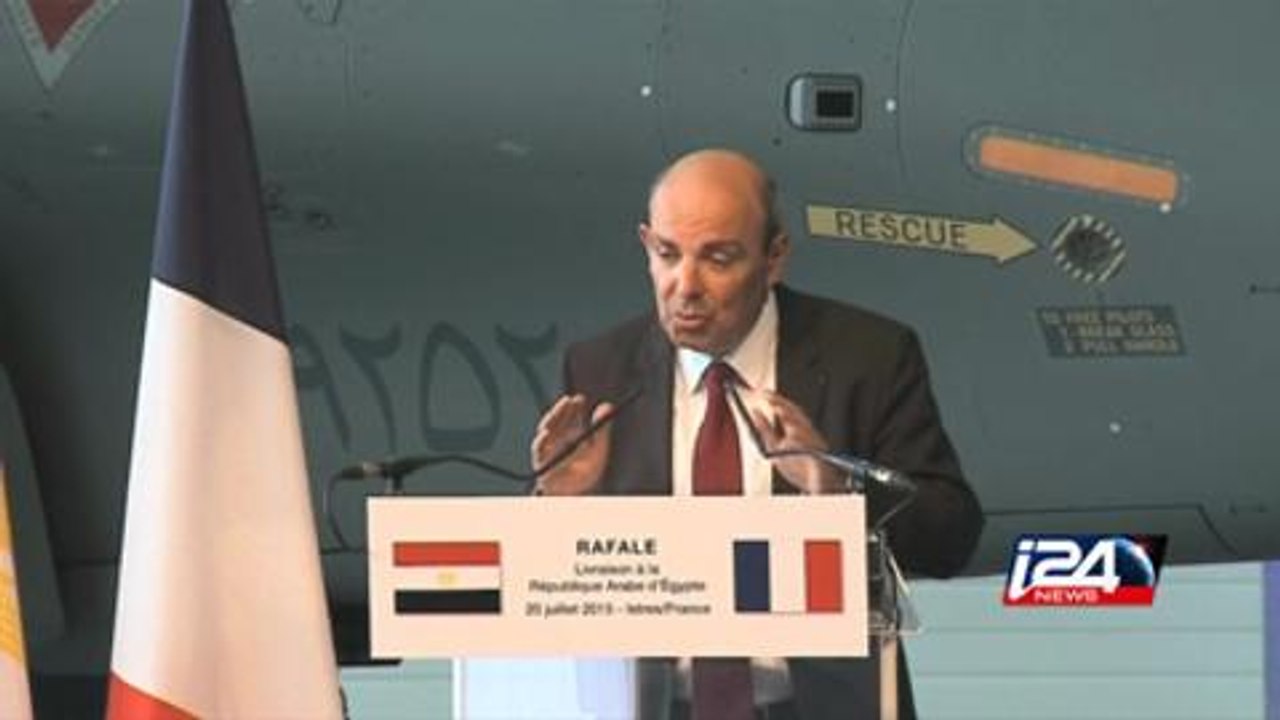 Arrivée en Egypte des trois premiers avions Rafale commandés à la France