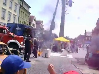 Feuerwehr Offenburg löscht PKW