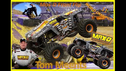 Monster Jam Max-D Front Flip 2015