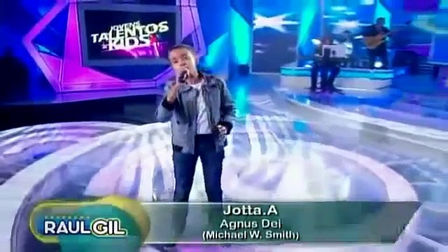 niño brasilero canta una alabanza para dios (aleluya) Agnus Dei Jotta A Brazil.wmv