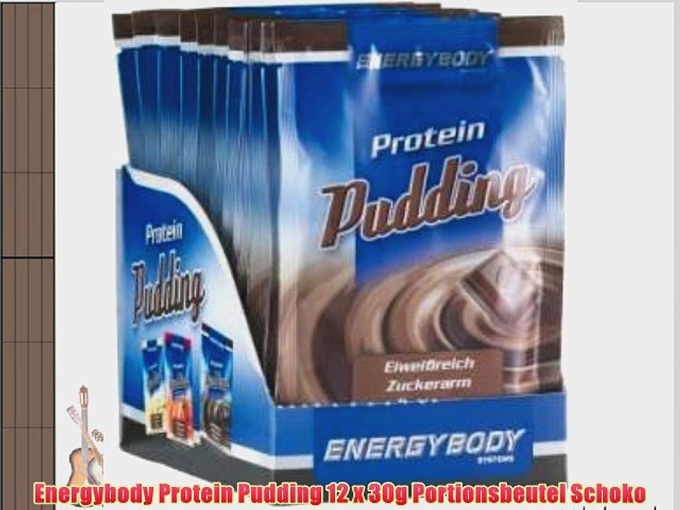 Energybody Protein Pudding 12 x 30g Portionsbeutel Schoko