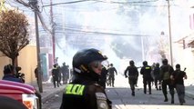 Disturbios mineros en La Paz