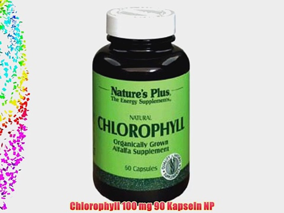 Chlorophyll 100 mg 90 Kapseln NP