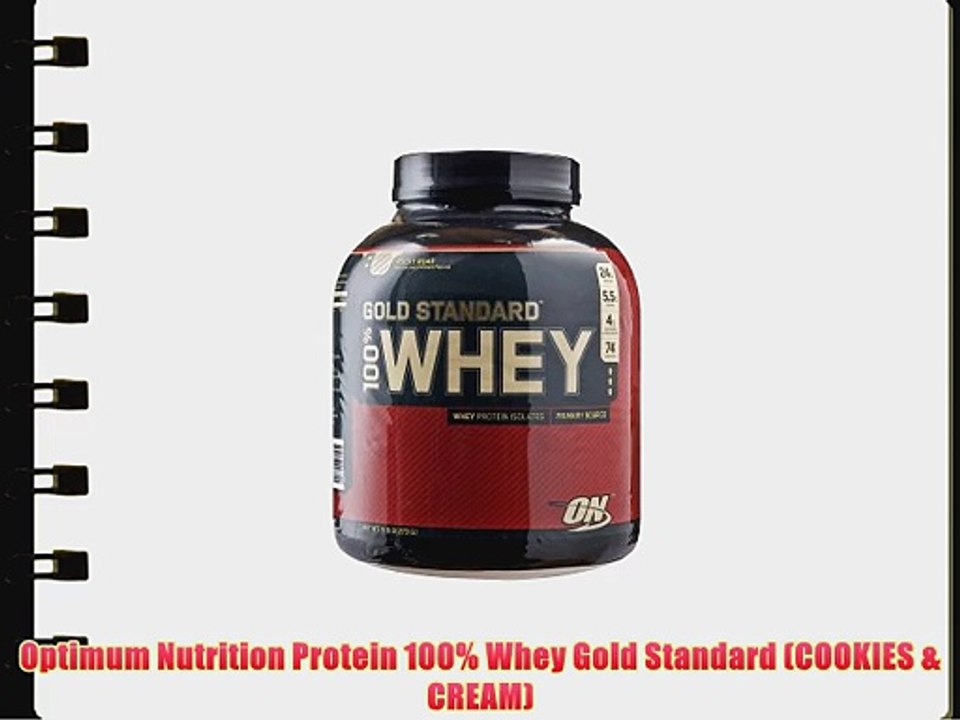 Optimum Nutrition Protein 100% Whey Gold Standard (COOKIES