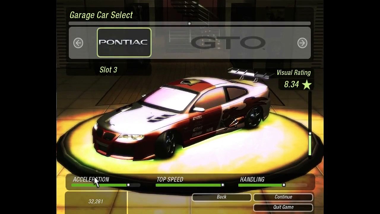 Need for Speed Underground 2 - My Cars & Drag Race Gameplay