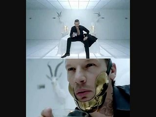 YURI BRADAC THE GOLD CHIN GUY  FROM LADY GAGA'S BAD ROMANCE MUSIC VIDEO