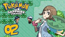 Lets Play - Pokemon Saphier [02] Das 2 Pokemon in mein Team finden