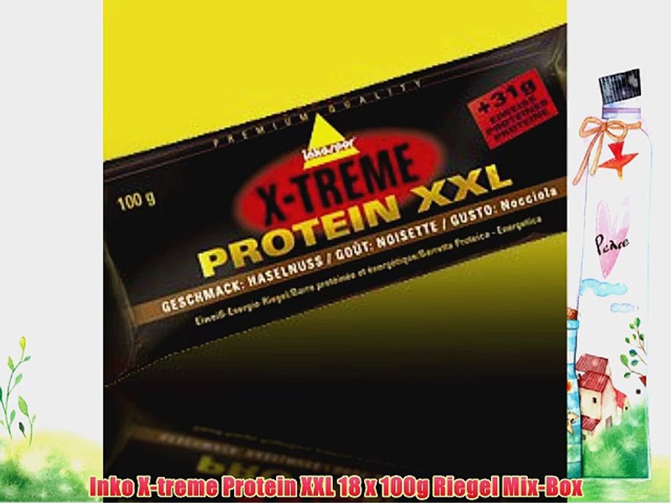 Inko X-treme Protein XXL 18 x 100g Riegel Mix-Box