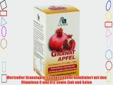 Avitale Granatapfel 500 mg plus Vit.C   B12   Zink   Selen 60 St?ck  1er Pack (1 x 36 g)